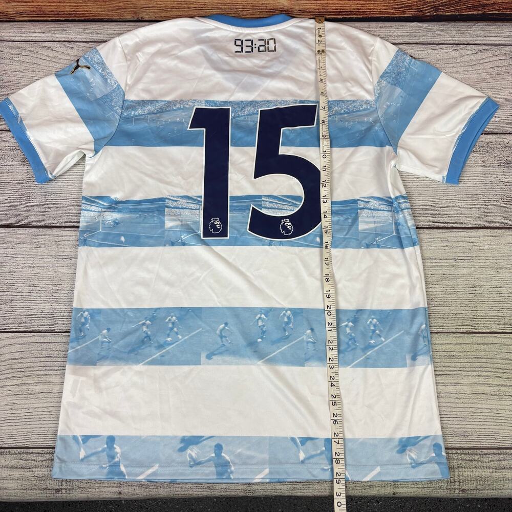 Puma Manchester City #15 Striped Soccer Jersey - Picture 8 of 9